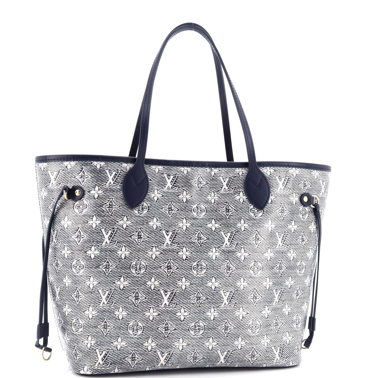 Louis Vuitton Neverfull Nm Tote Monoglam Jacquard Mm Canvas Tote Bag