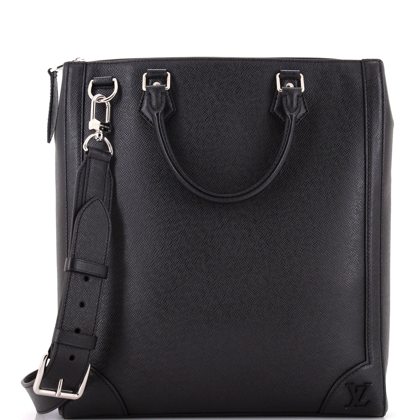 Louis Vuitton Vertical Tote Taiga Leather Tote Bag