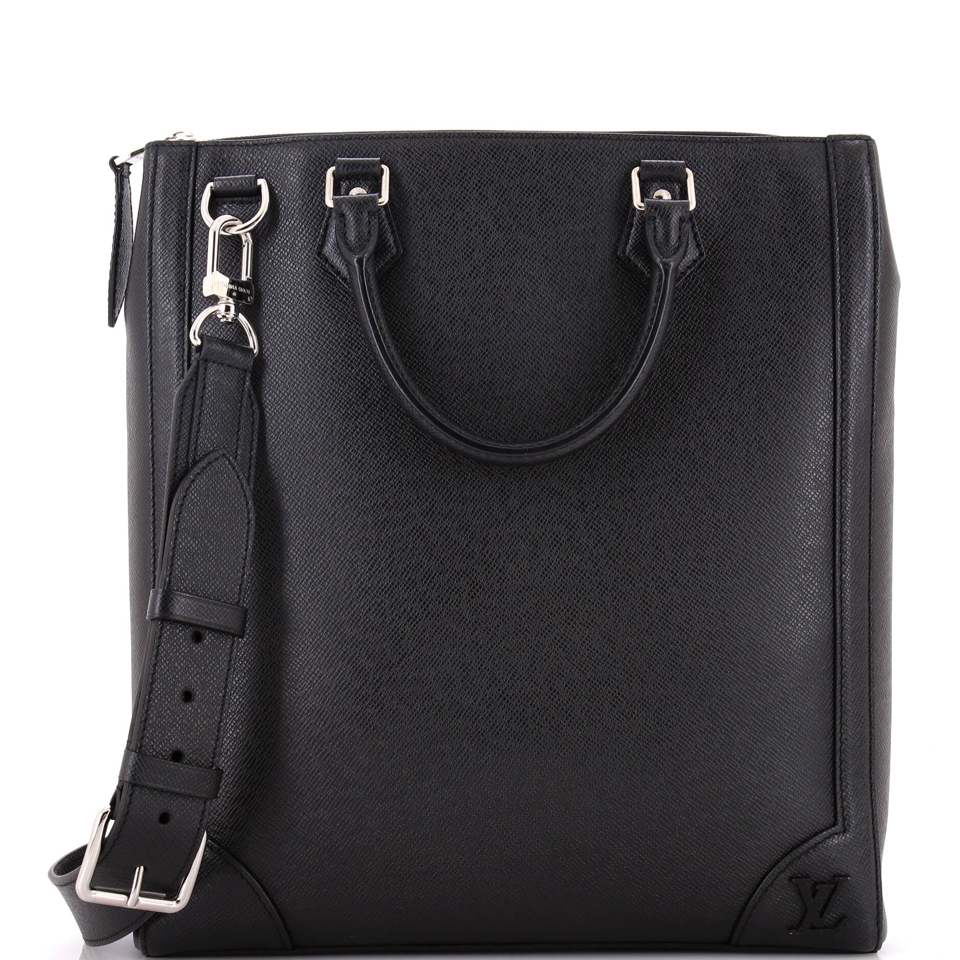 Louis Vuitton Vertical Tote Taiga Leather Tote Bag