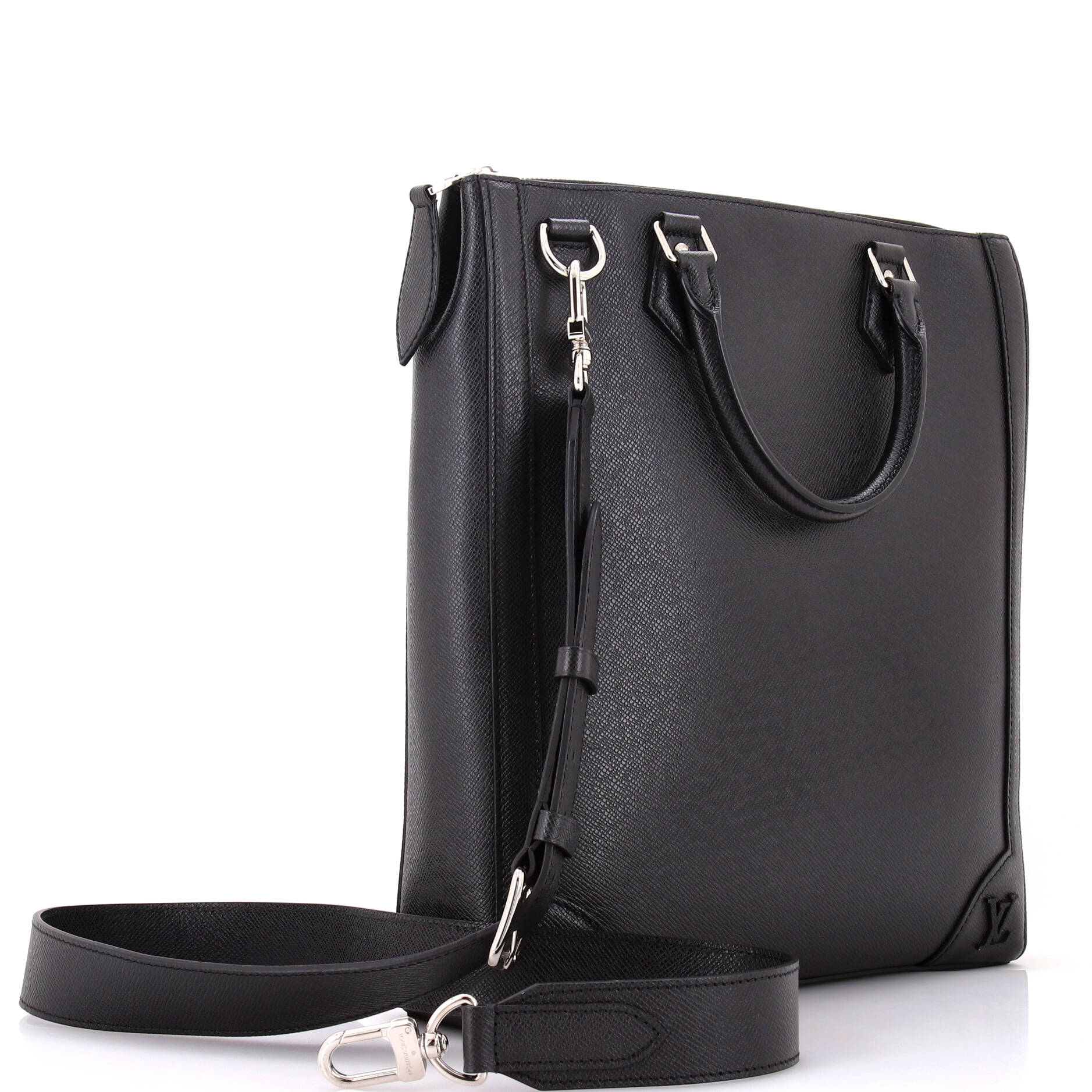 Louis Vuitton Vertical Tote Taiga Leather Tote Bag