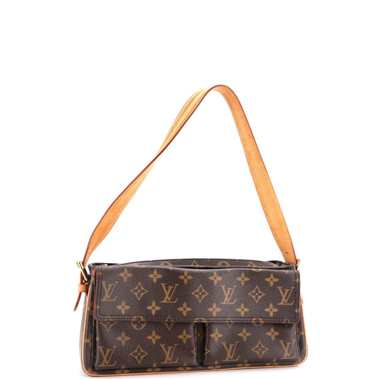 Louis Vuitton Viva Cite Handbag Mm Canvas Monogram Shoulder Bag Canvas Mm30341559
