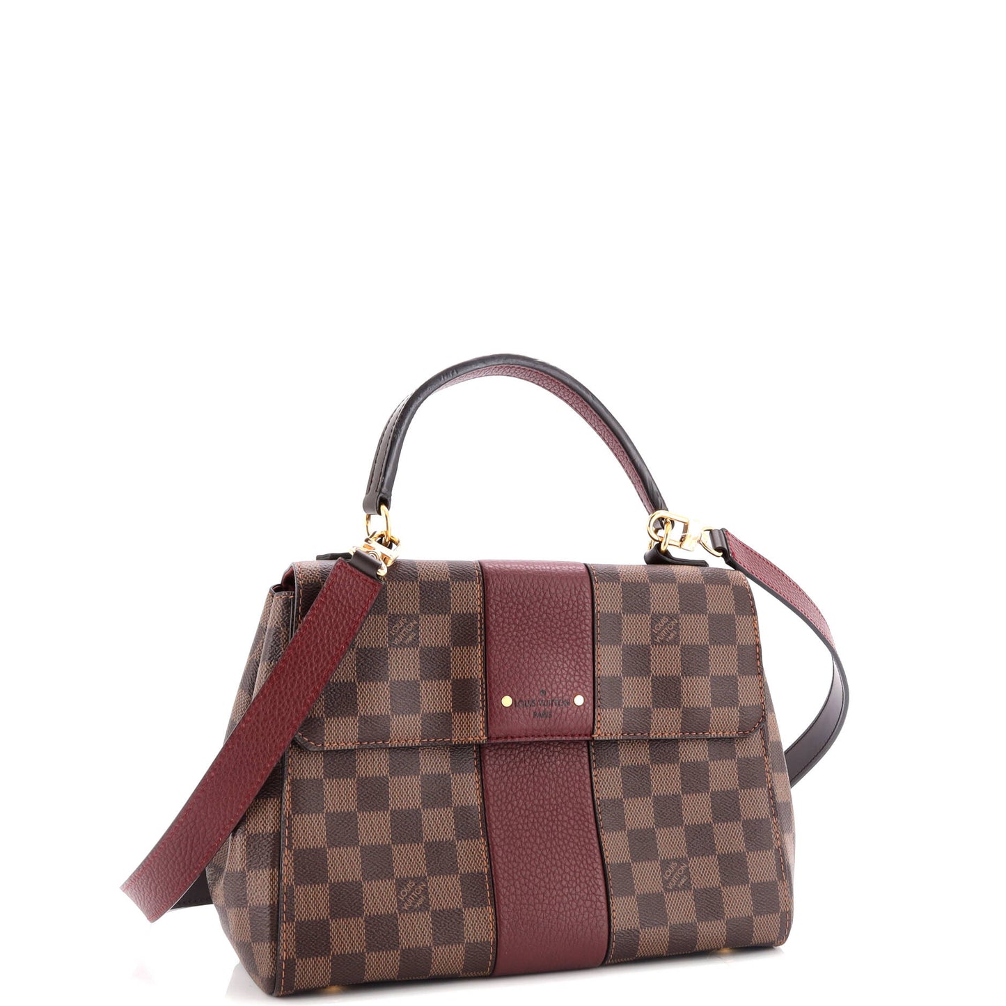 Louis Vuitton Bond Street Handbag Damier With Mm Leather Travel Bag Leather Mm30341561