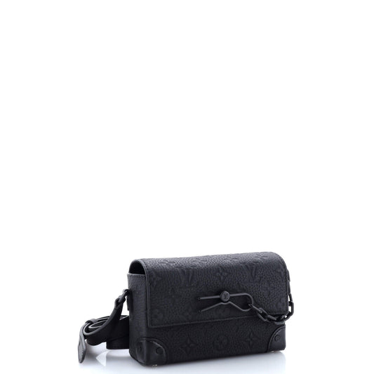 Louis Vuitton Steamer Wearable Wallet Taurillon Shoulder Bag Leather Monogram Leather 30341569