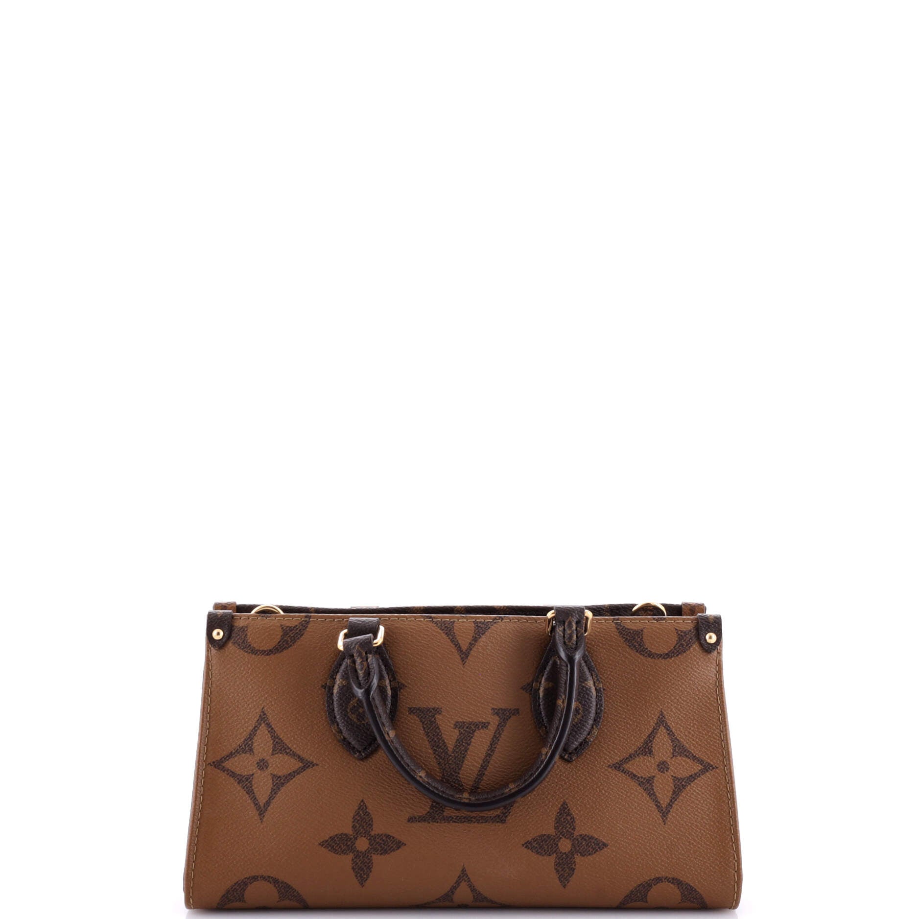 Louis Vuitton Onthego Tote Reverse Giant East West Monogram Shoulder Bag
