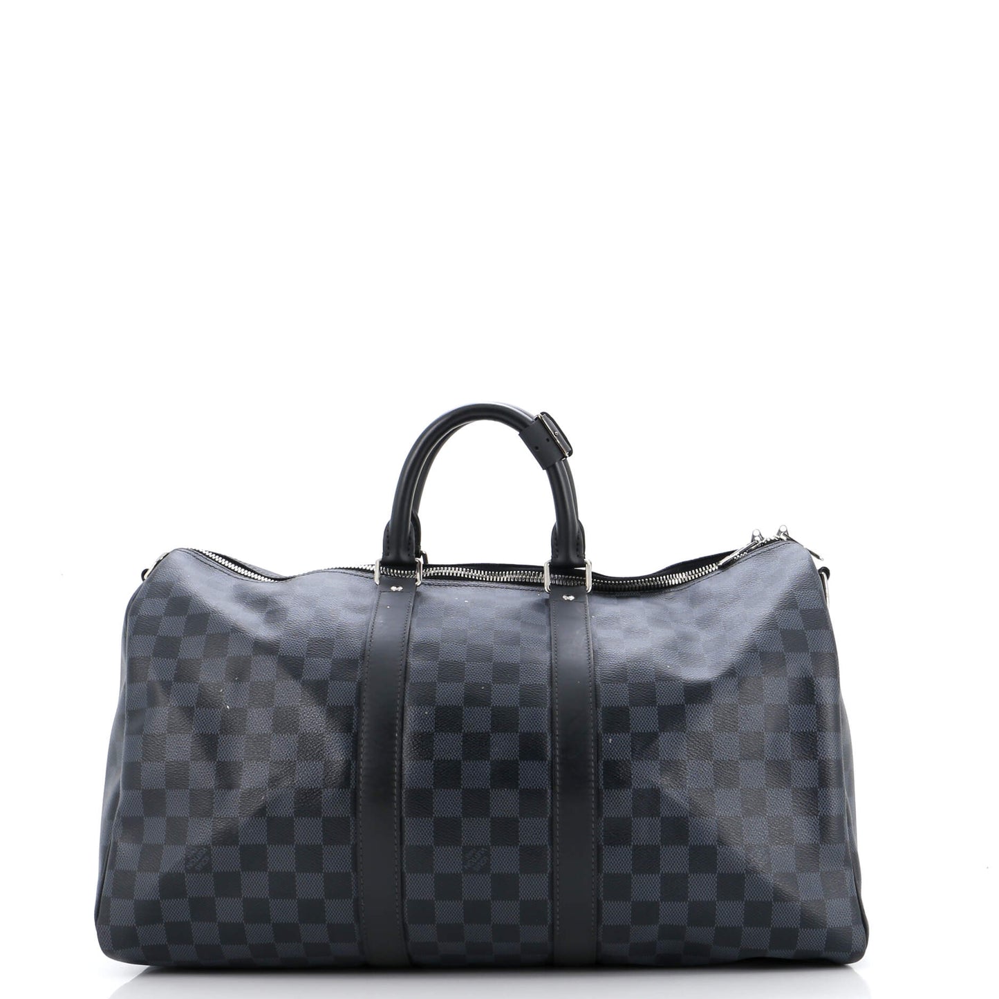 Louis Vuitton Keepall Bandouliere Bag Damier Cobalt Travel Bag