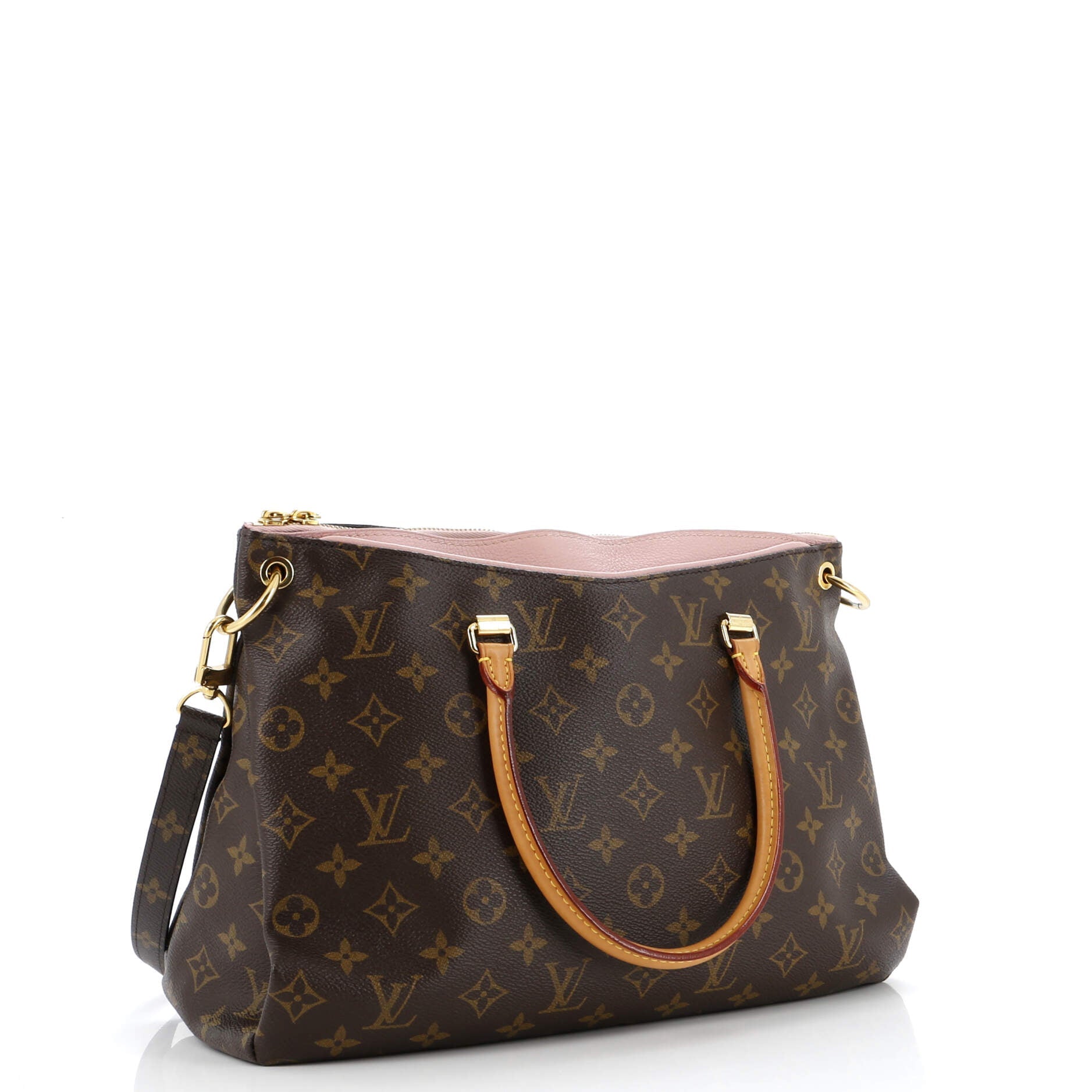 Louis Vuitton Pallas Tote Canvas Monogram Shoulder Bag Canvas 3034221