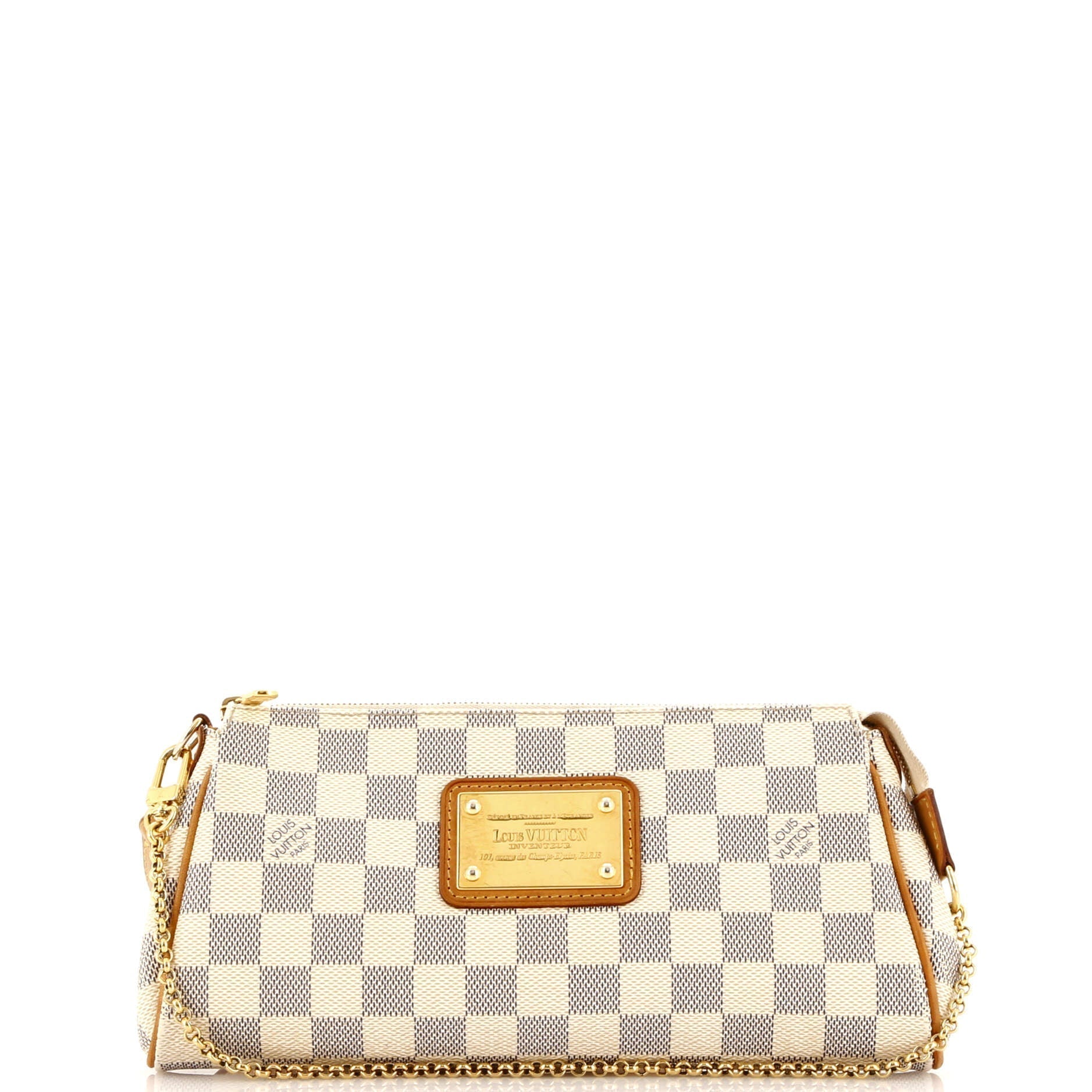 Louis Vuitton Eva Handbag Damier Clutch Bag Damier 3034342