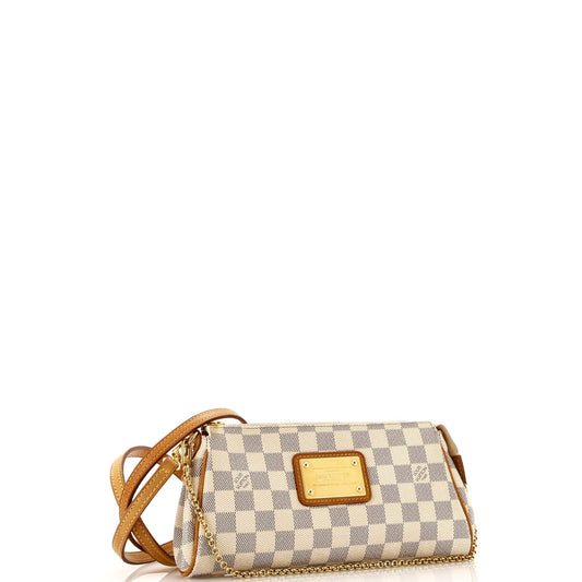 Louis Vuitton Eva Handbag Damier Clutch Bag Damier 3034342