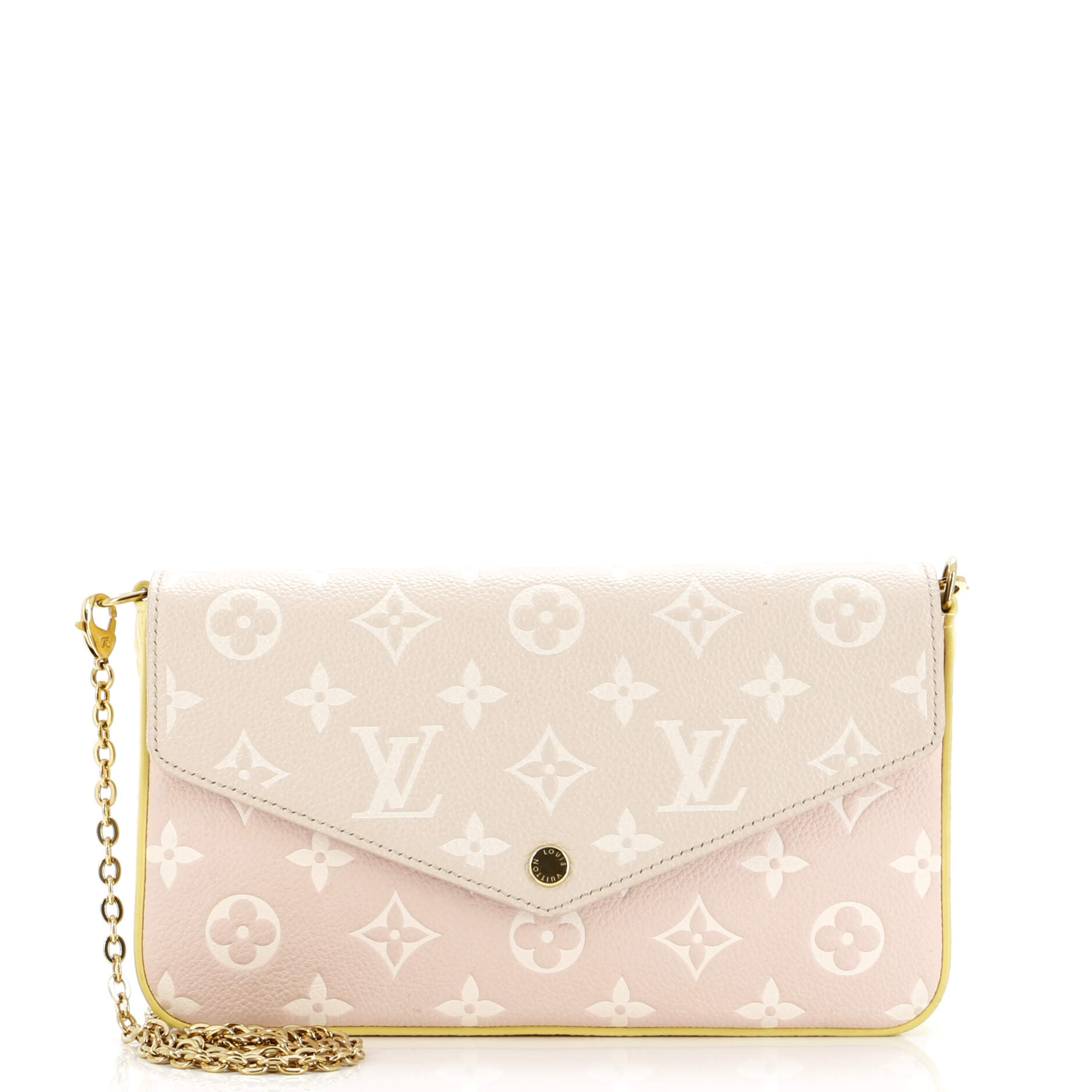 Louis Vuitton Felicie Pochette Spring In The City Empreinte Leather Monogram Jewelry