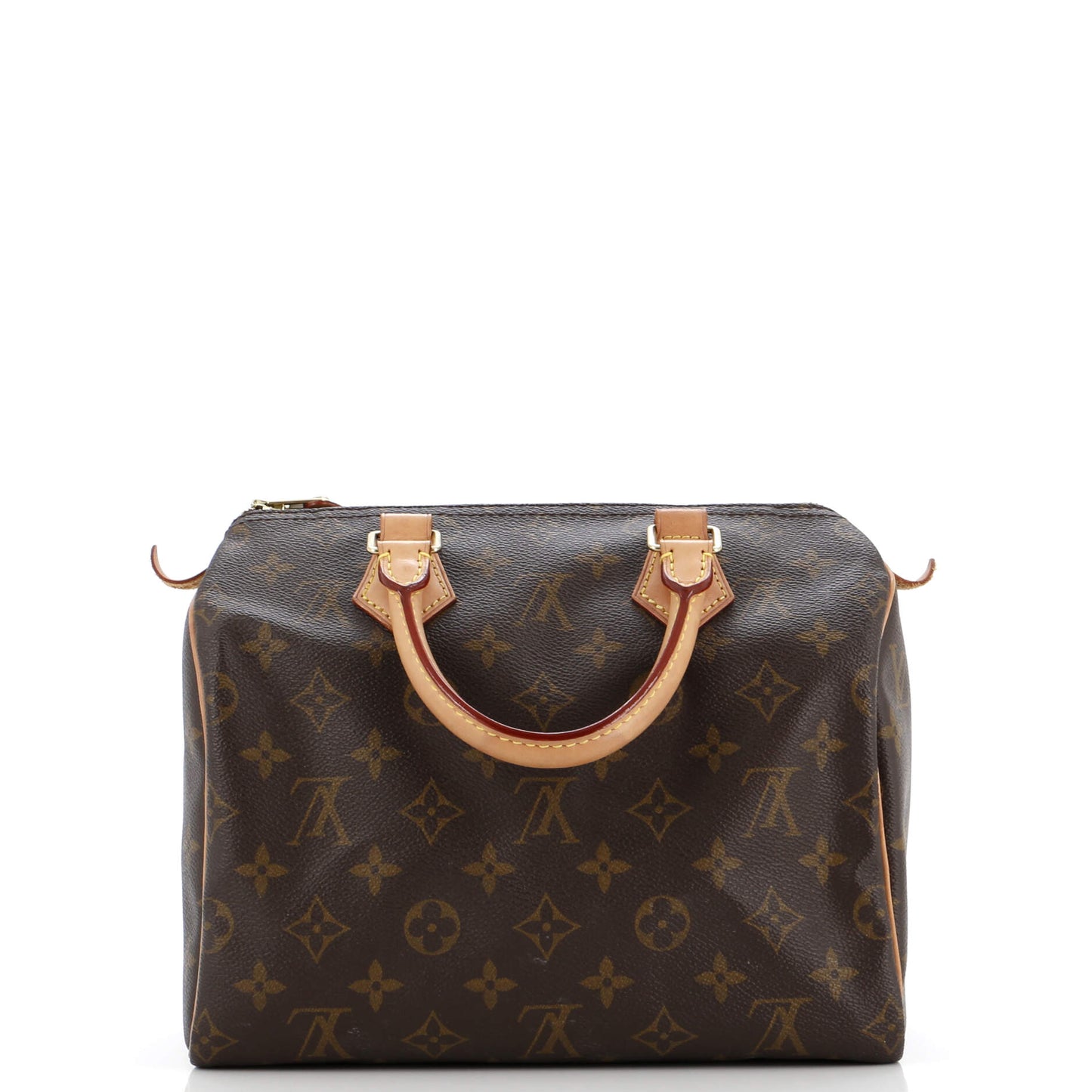 Louis Vuitton Speedy Handbag Canvas Monogram Travel Bag Canvas 253034651