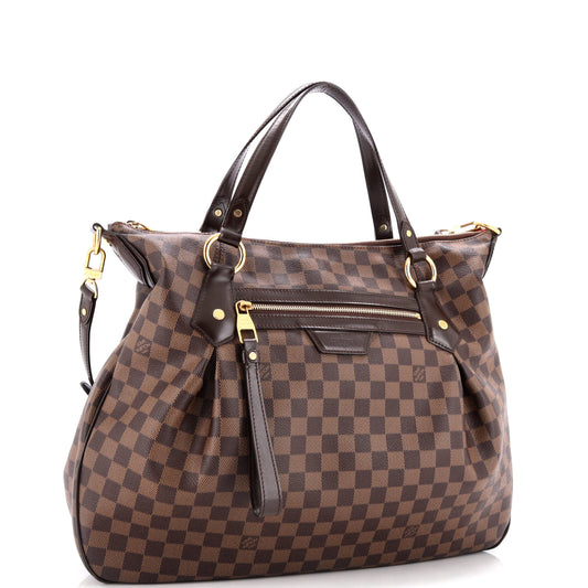 Louis Vuitton Evora Handbag Damier Gm Tote Bag