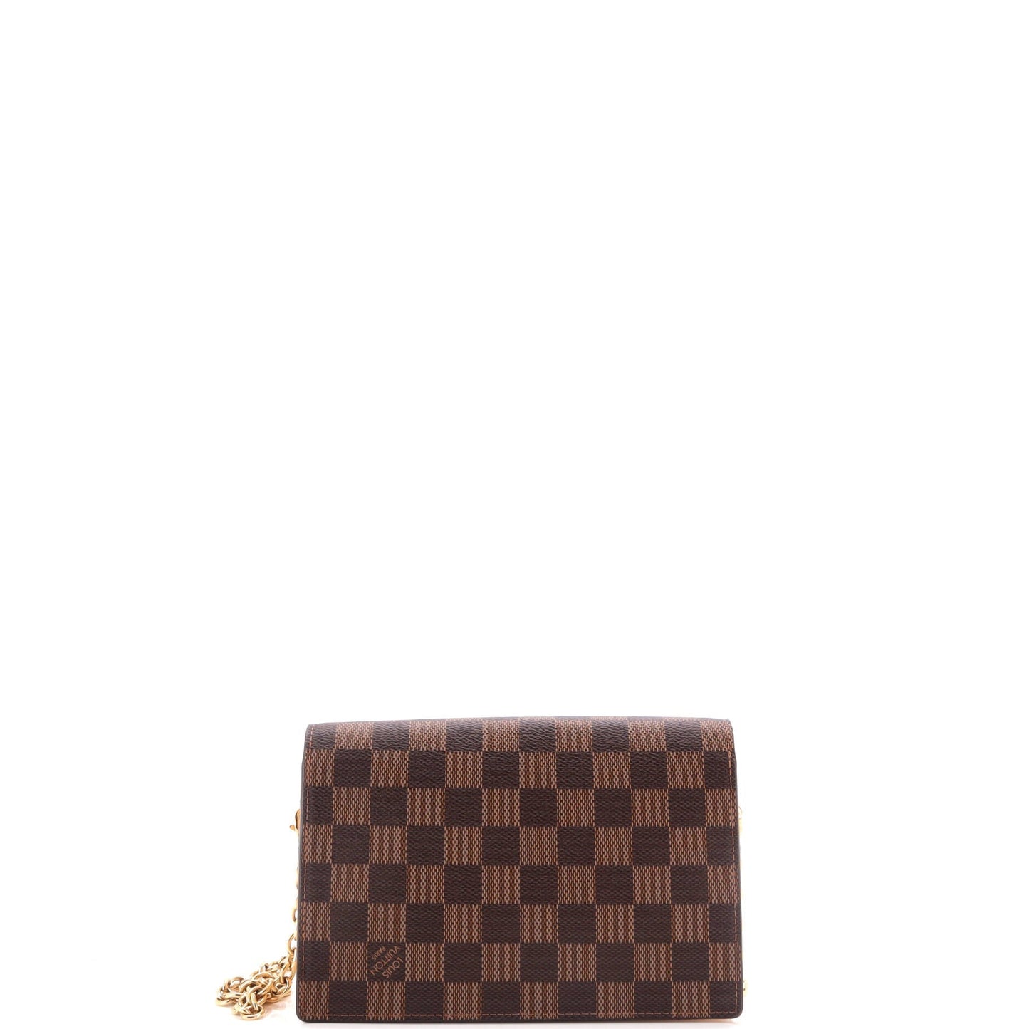 Louis Vuitton Vavin Wallet Nm Damier With Handbag Leather Chain Travel Bag