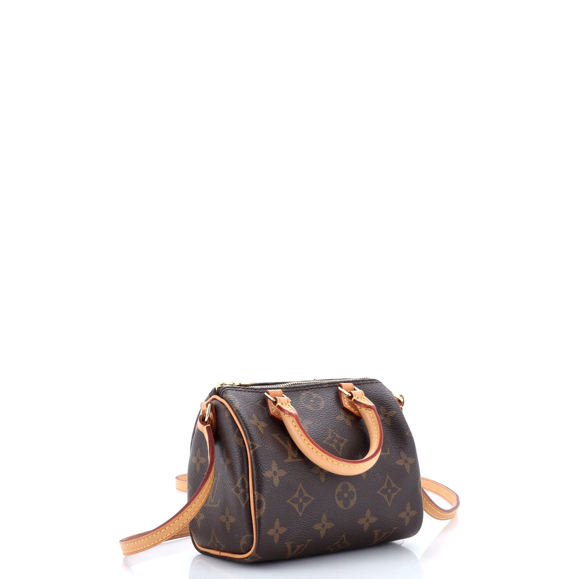 Louis Vuitton Speedy Bandouliere Nm Bag Nano Canvas Monogram Shoulder Bag Canvas Nano3035341