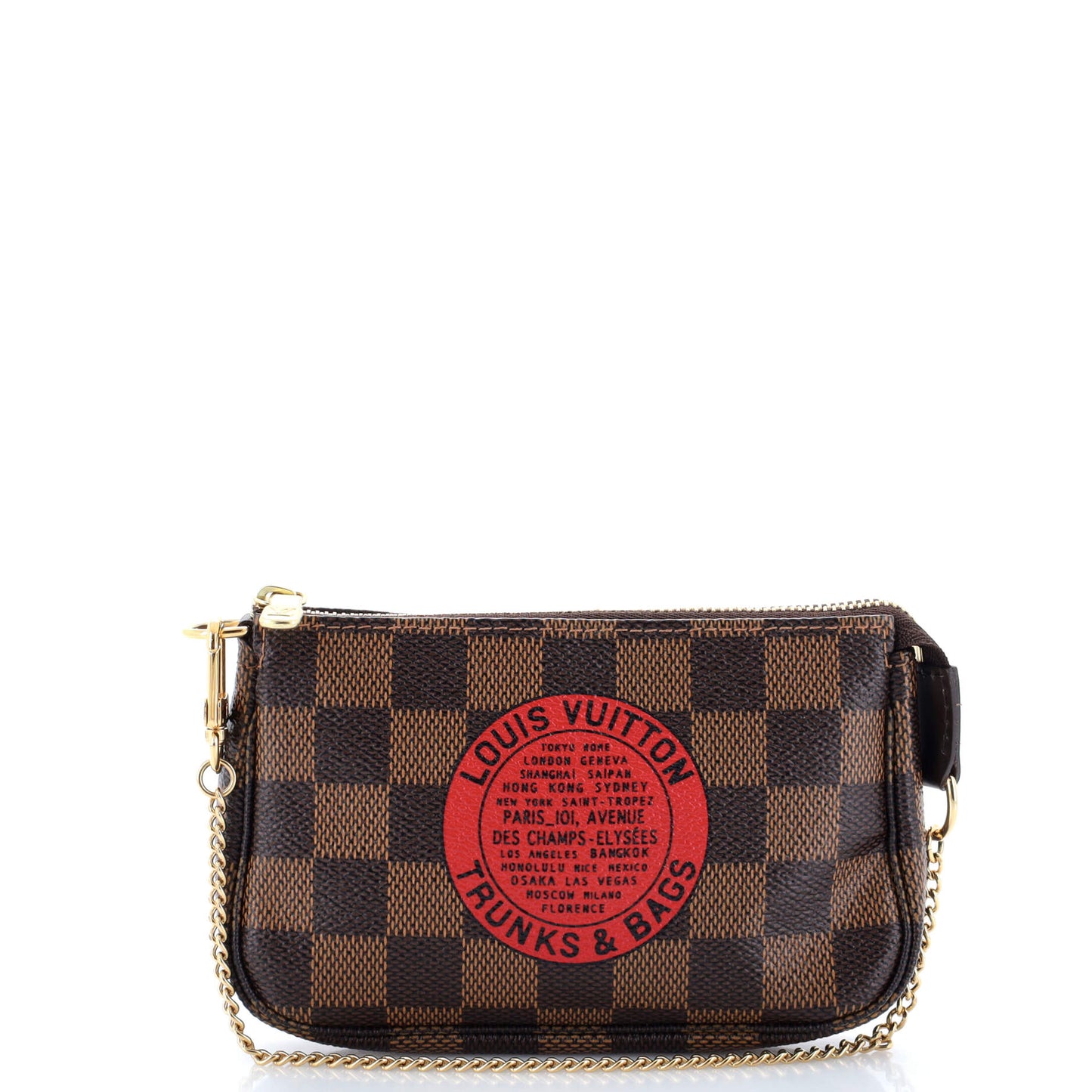 Louis Vuitton Pochette Accessoires Limited Edition Damier Clutch Bag Mini Damier Mini3035497