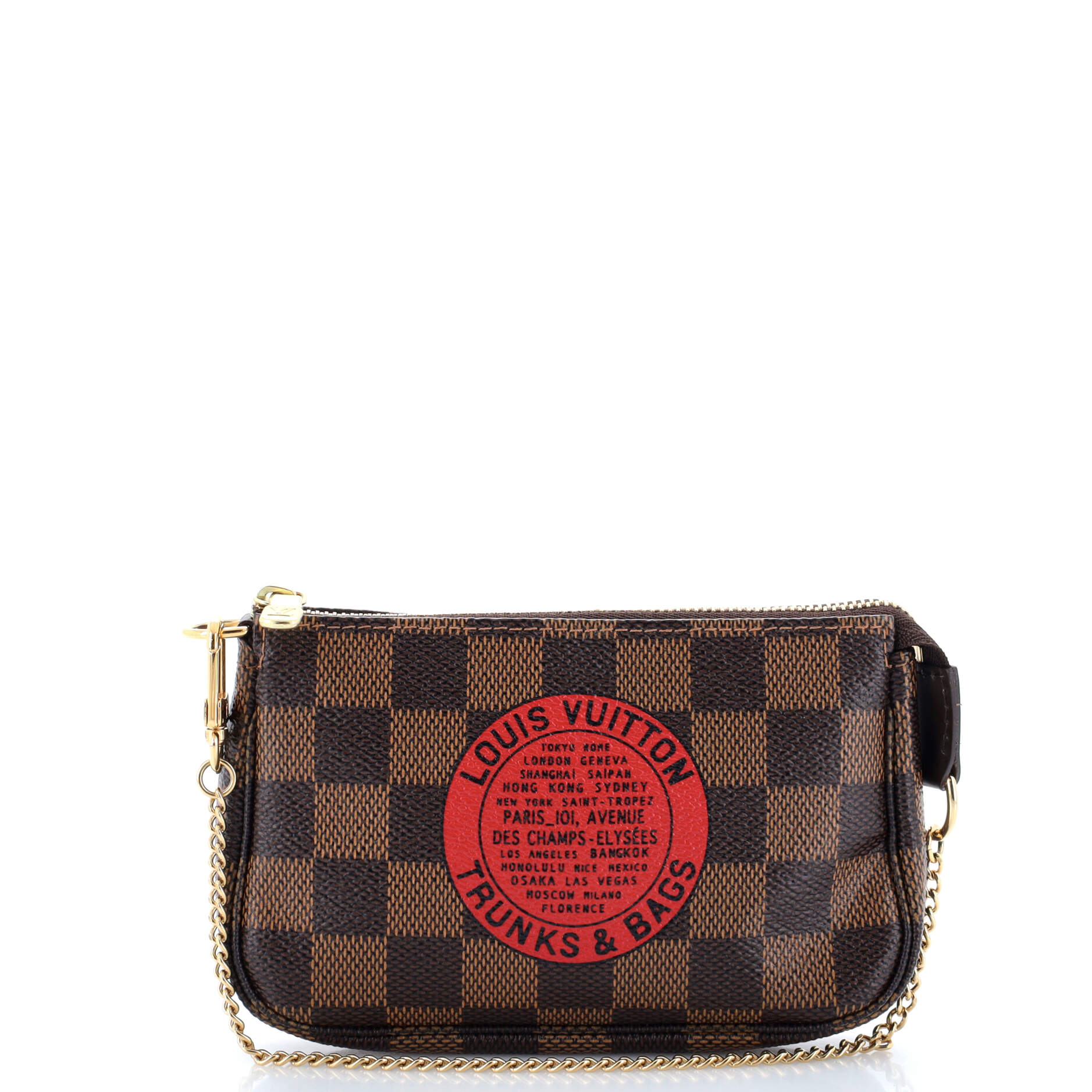 Louis Vuitton Pochette Accessoires Limited Edition Damier Clutch Bag Mini Damier Mini3035497