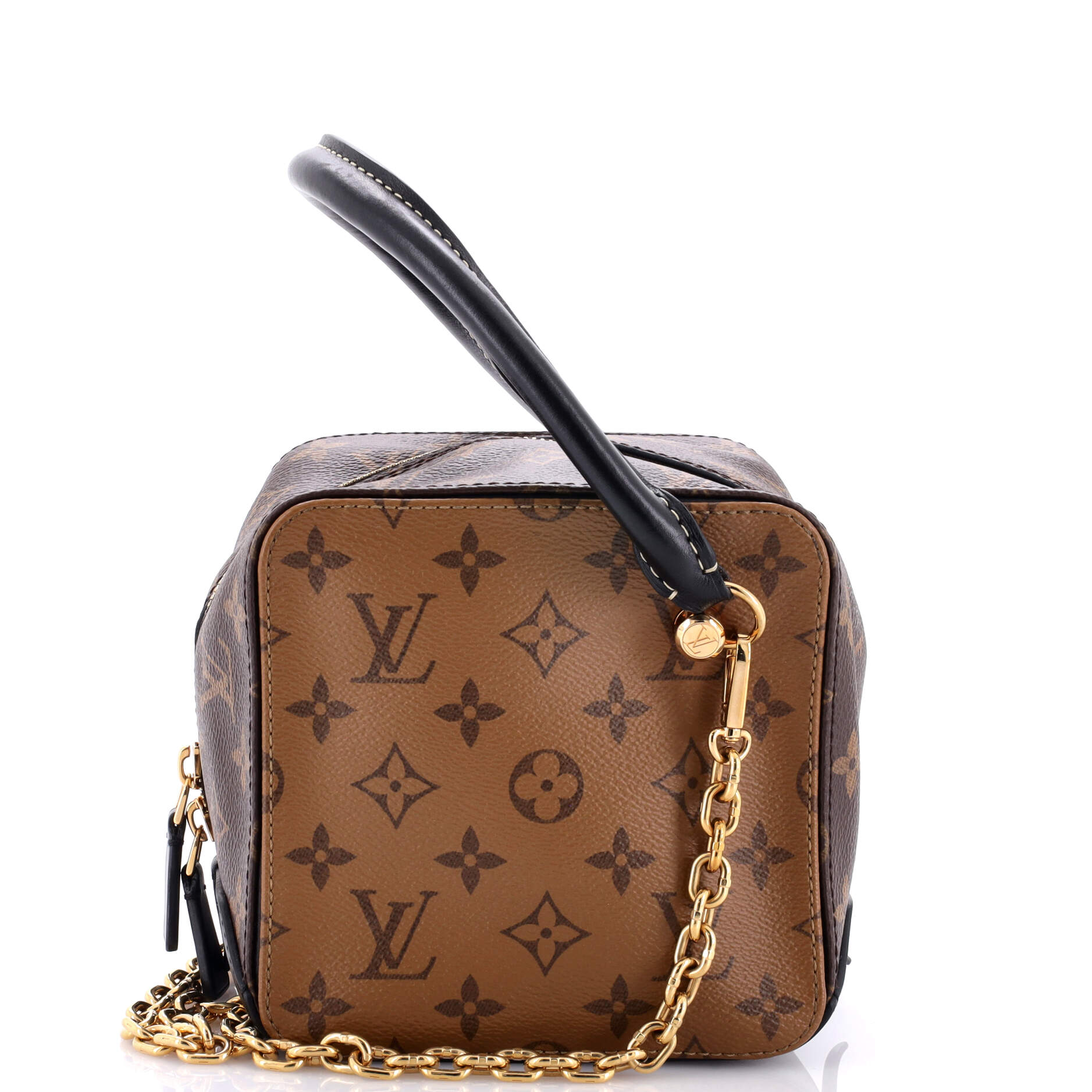 Louis Vuitton Square Bag Reverse Canvas Monogram Travel Bag Canvas 3035683