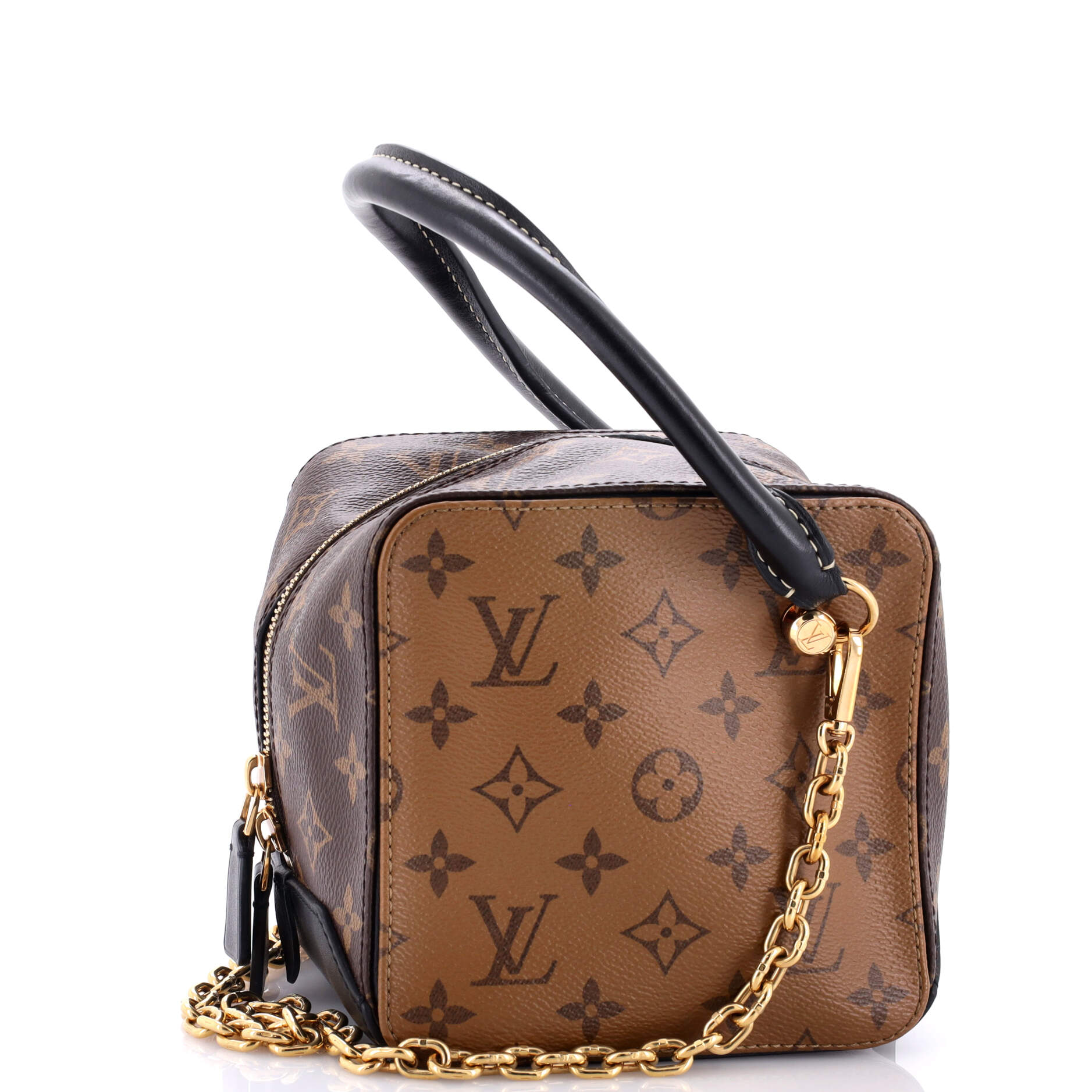 Louis Vuitton Square Bag Reverse Canvas Monogram Travel Bag Canvas 3035683