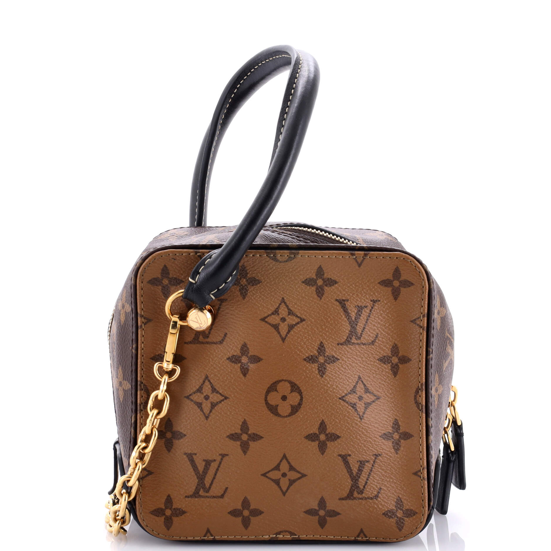 Louis Vuitton Square Bag Reverse Canvas Monogram Travel Bag Canvas 3035683