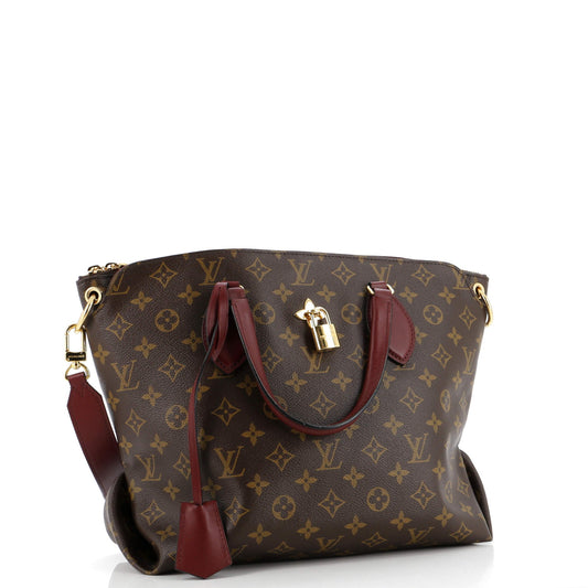Louis Vuitton Flower Zipped Tote Mm Canvas Monogram Shoulder Bag Canvas Mm30363511