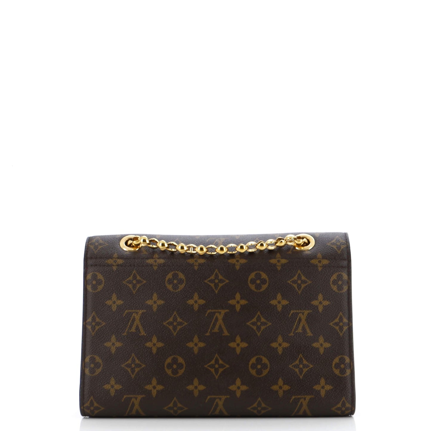 Louis Vuitton Victoire Handbag And Leather Canvas Shoulder Bag Leather 3036431