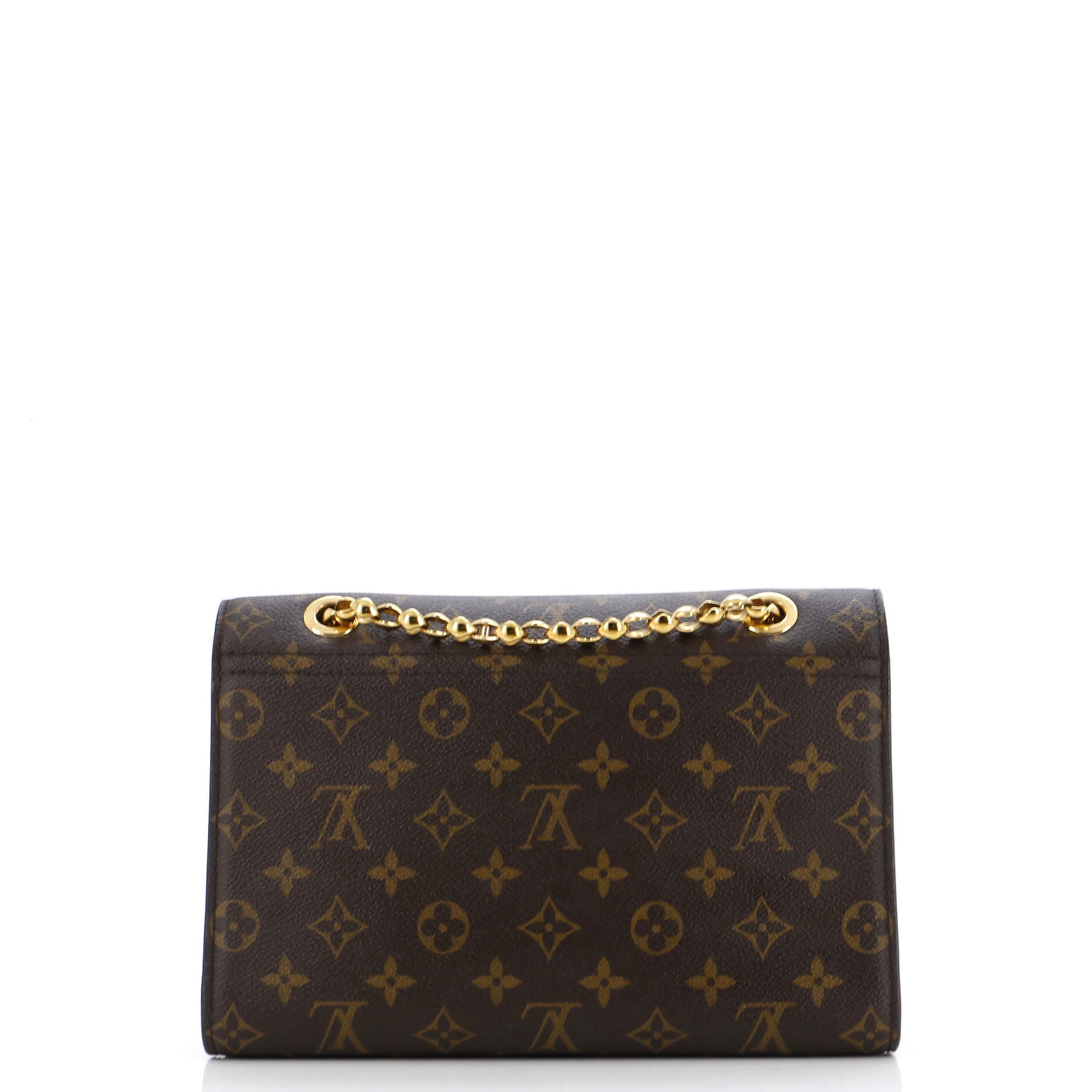 Louis Vuitton Victoire Handbag And Leather Canvas Shoulder Bag Leather 3036431
