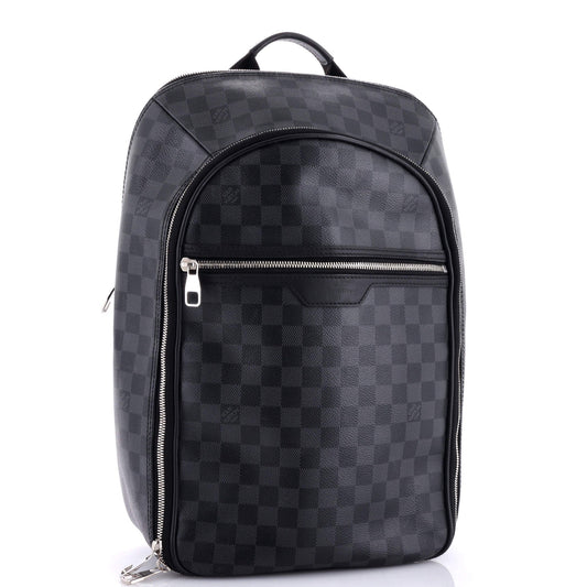 Louis Vuitton Michael Backpack Damier Graphite Graphite 3036491