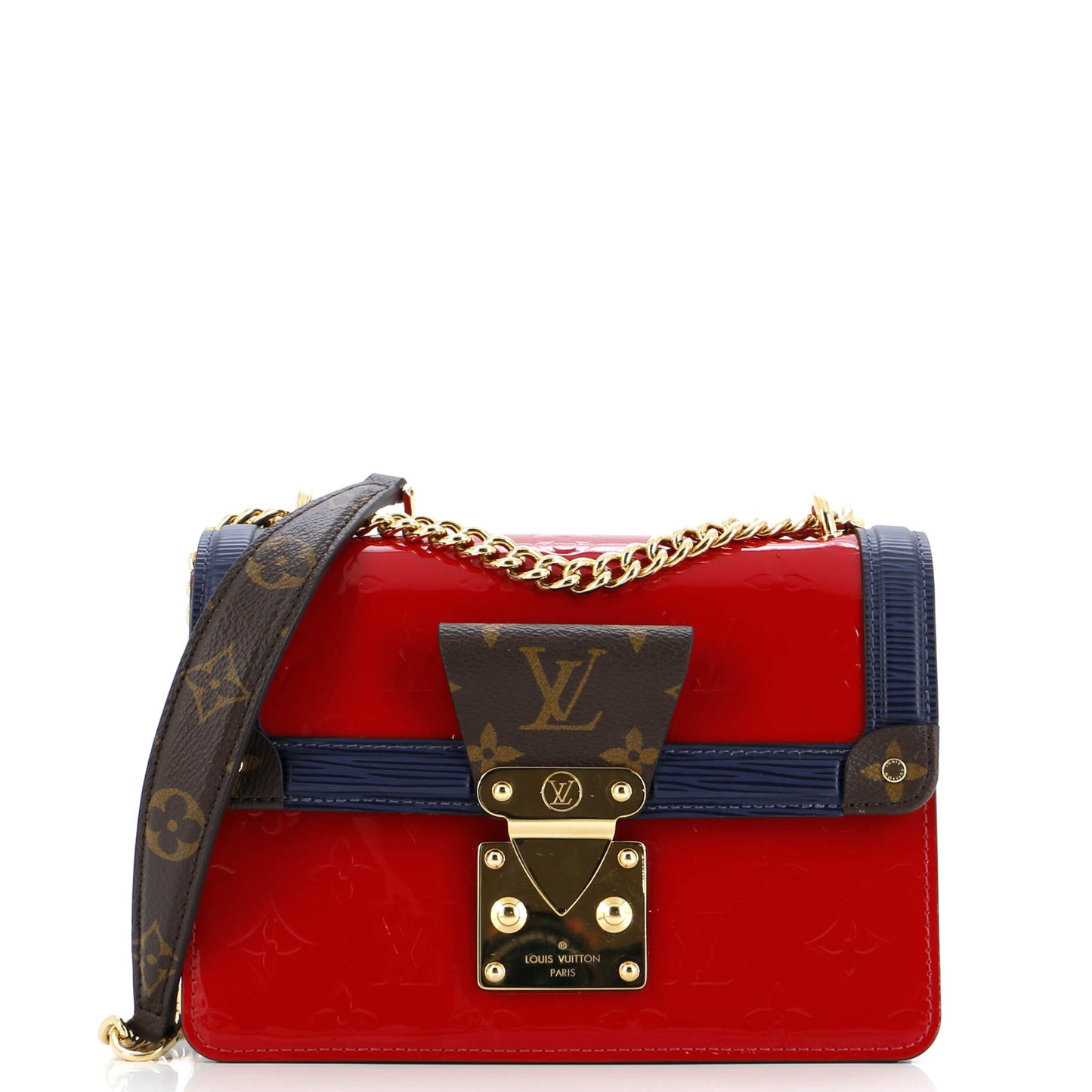 Louis Vuitton Wynwood Handbag Vernis With And Epi Leather Canvas Shoulder Bag Leather 3036861