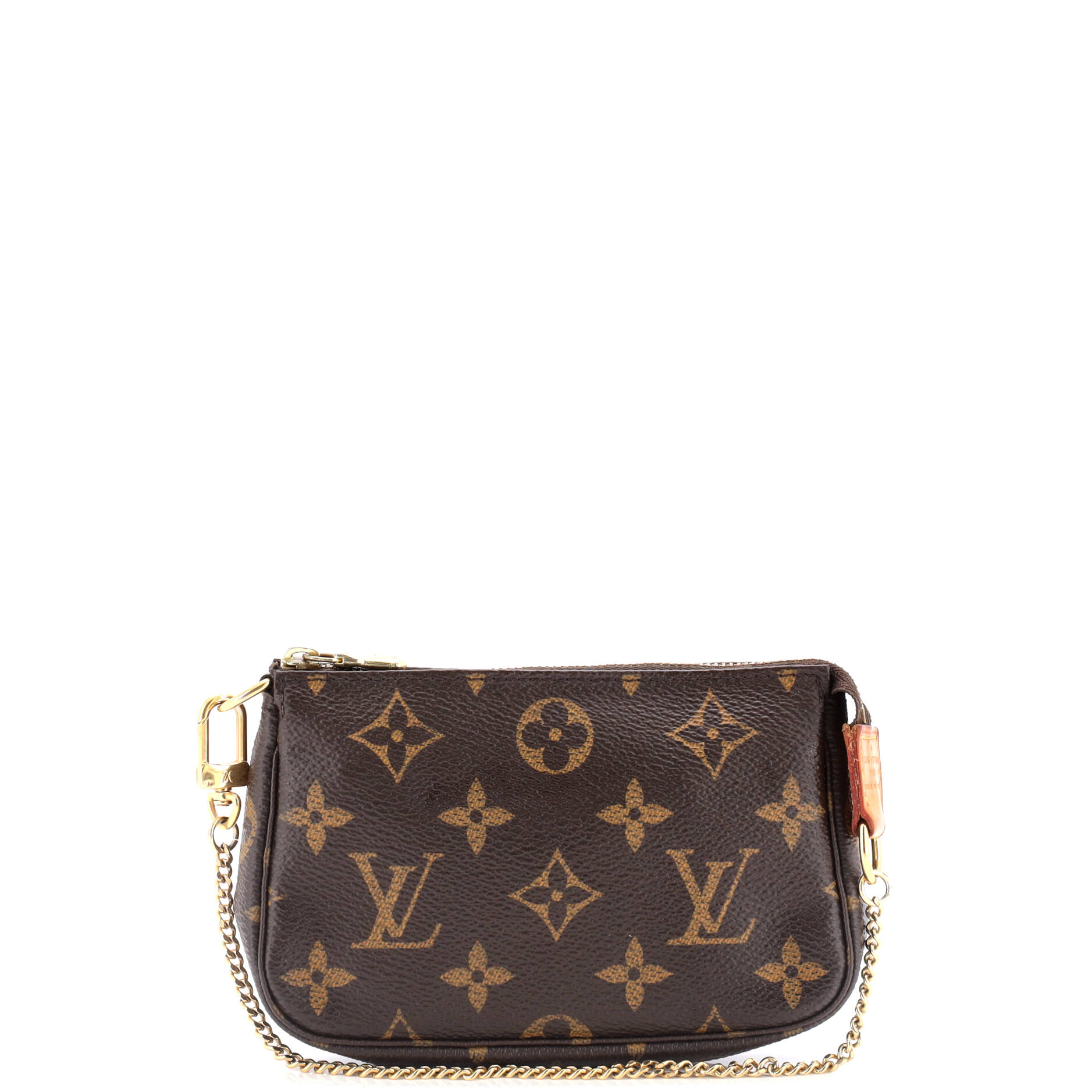 Louis Vuitton Pochette Accessoires Clutch Bag Canvas Monogram Canvas Mini3037281