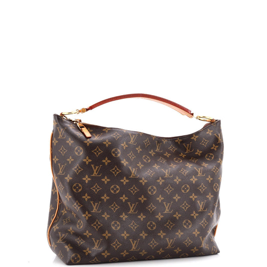 Louis Vuitton Sully Handbag Mm Canvas Monogram Travel Bag Canvas Mm3037391