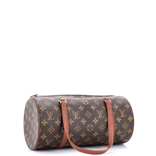Louis Vuitton Papillon Handbag Canvas Monogram Shoulder Bag Canvas 30303773102