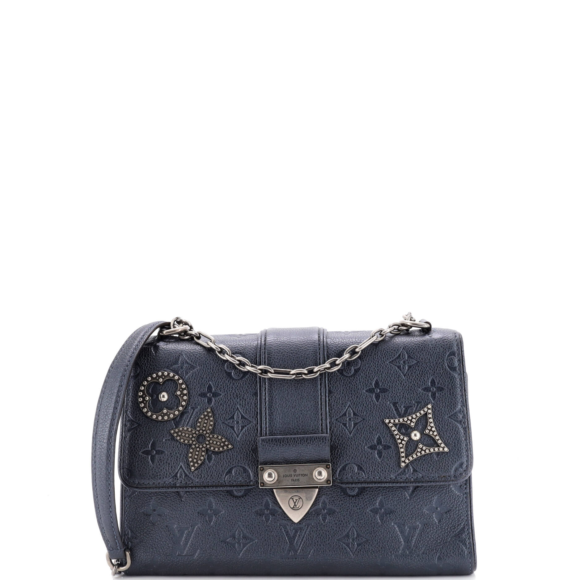 Louis Vuitton Saint Sulpice Handbag Pins Empreinte Pm Leather Monogram Shoulder Bag