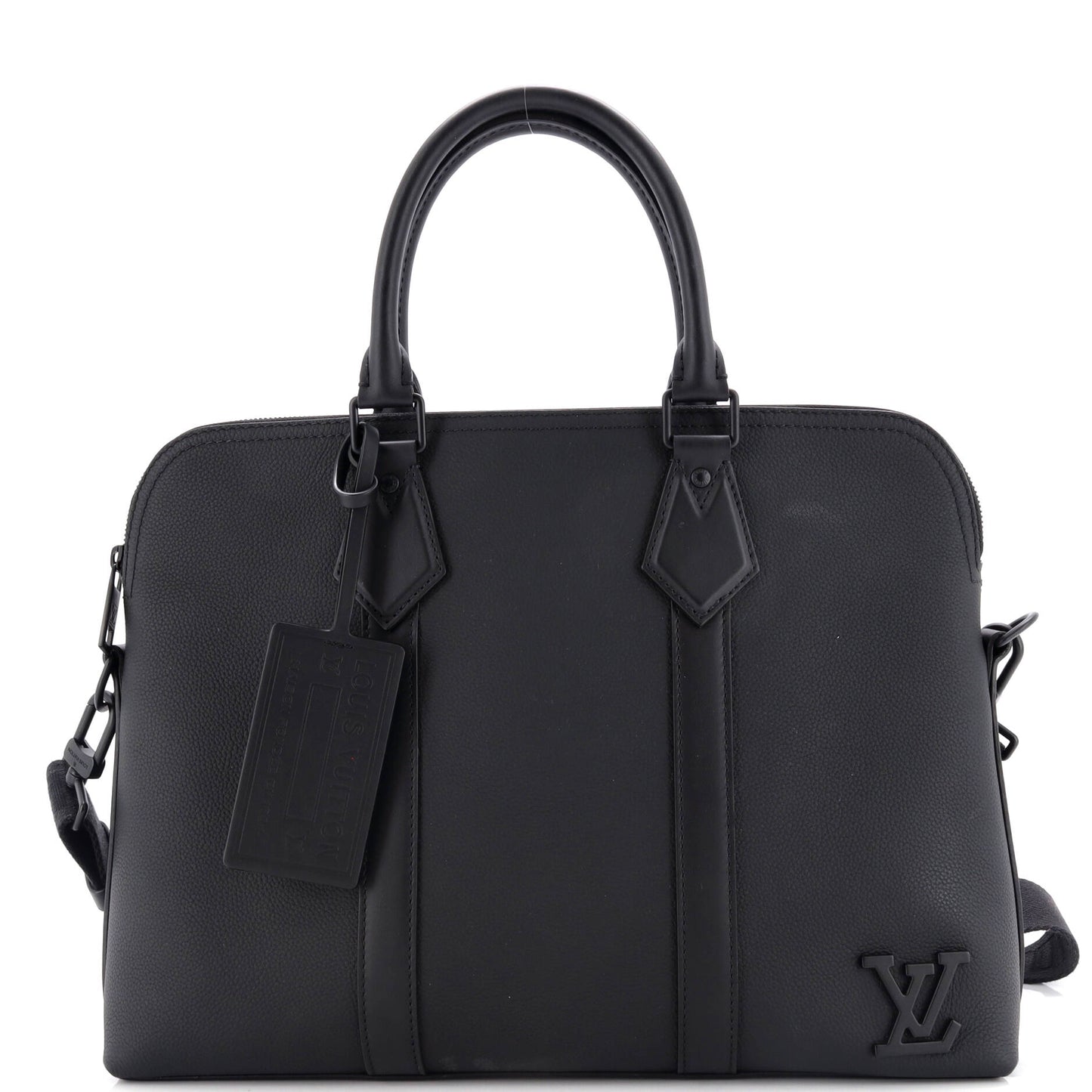 Louis Vuitton Takeoff Aerogram Briefcase Handbag Leather Travel Bag