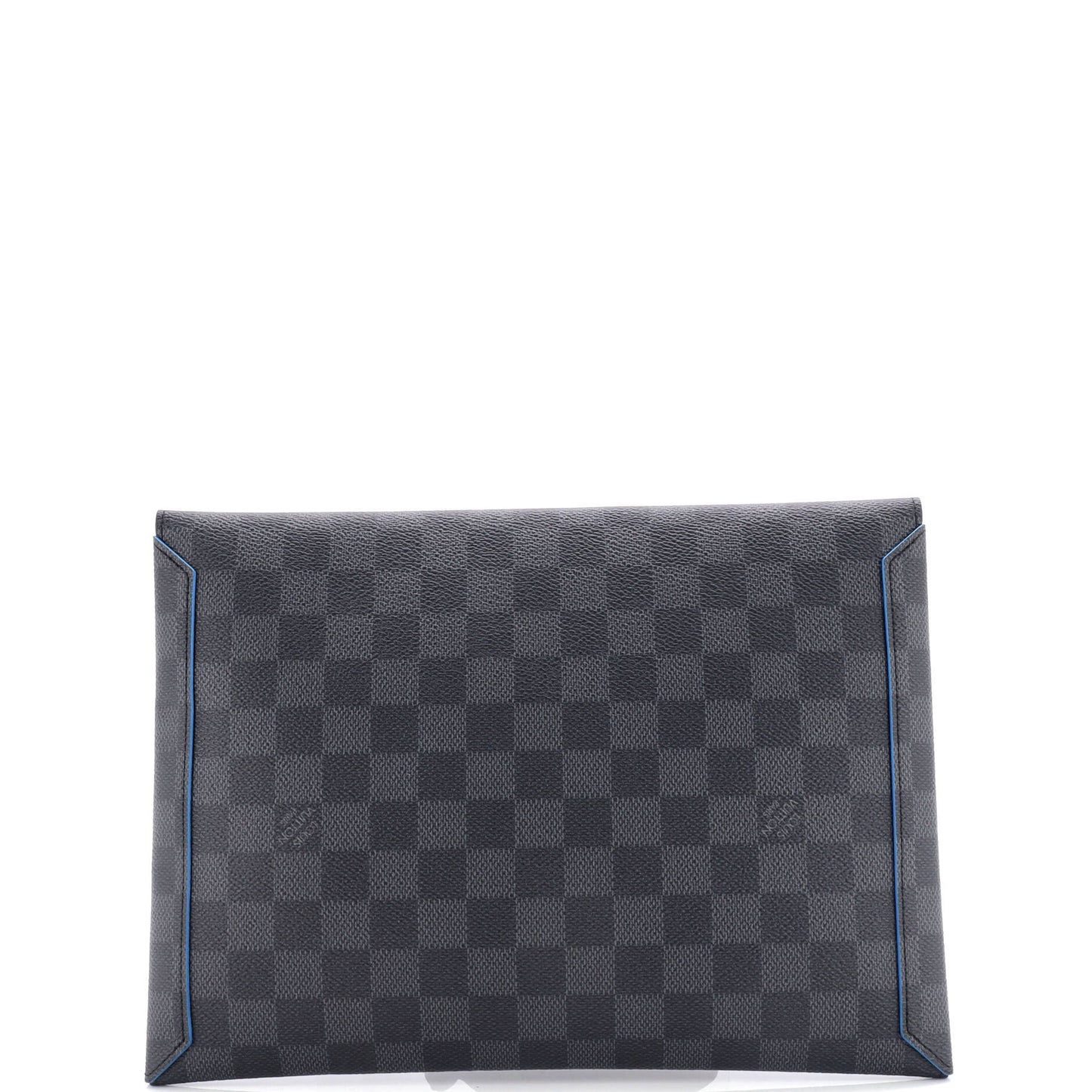 Louis Vuitton Pochette Alpha Triple Limited Edition Interlinked Damier Logo Clutch Bag