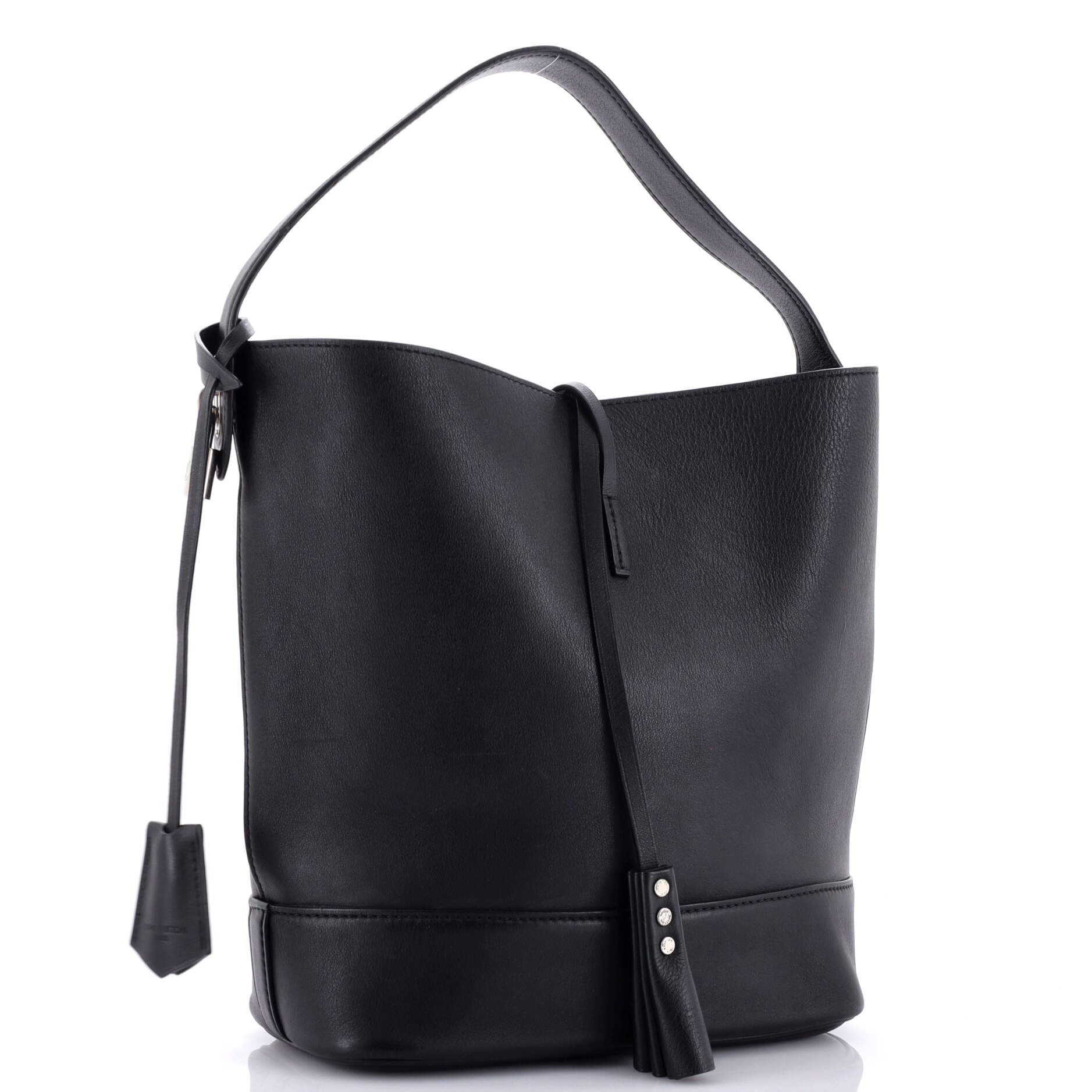 Louis Vuitton Cuir Nuance Bag Gm Leather Bucket Bucket Bag
