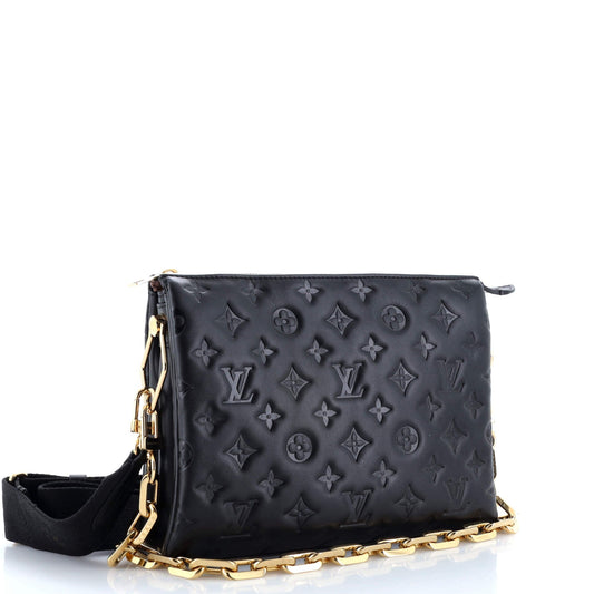 Louis Vuitton Coussin Bag Embossed Lambskin Pm Monogram Shoulder Bag Lambskin Pm30378311