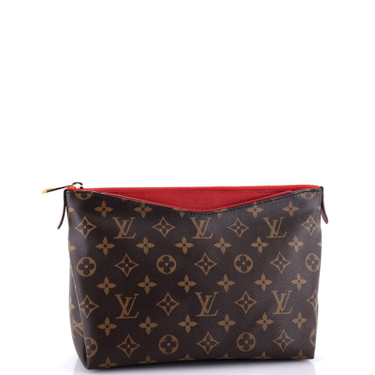 Louis Vuitton Pallas Beauty Case Clutch Bag Canvas Monogram