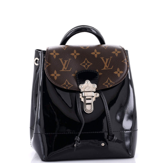 Louis Vuitton Hot Springs Backpack Vernis With Canvas Monogram Jewelry