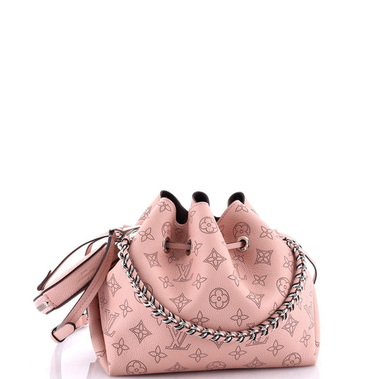 Louis Vuitton Bella Bag Mahina Leather Bucket Bucket Bag