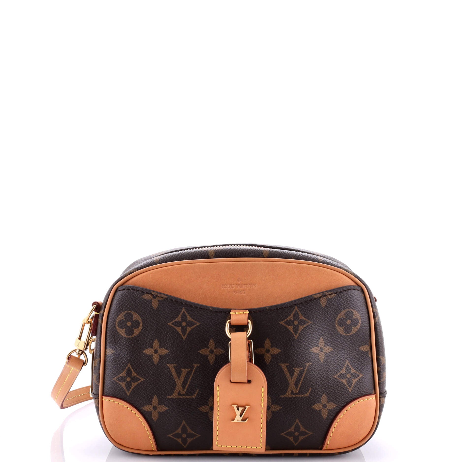 Louis Vuitton Deauville Handbag Canvas Monogram Shoulder Bag Canvas Mini30379270