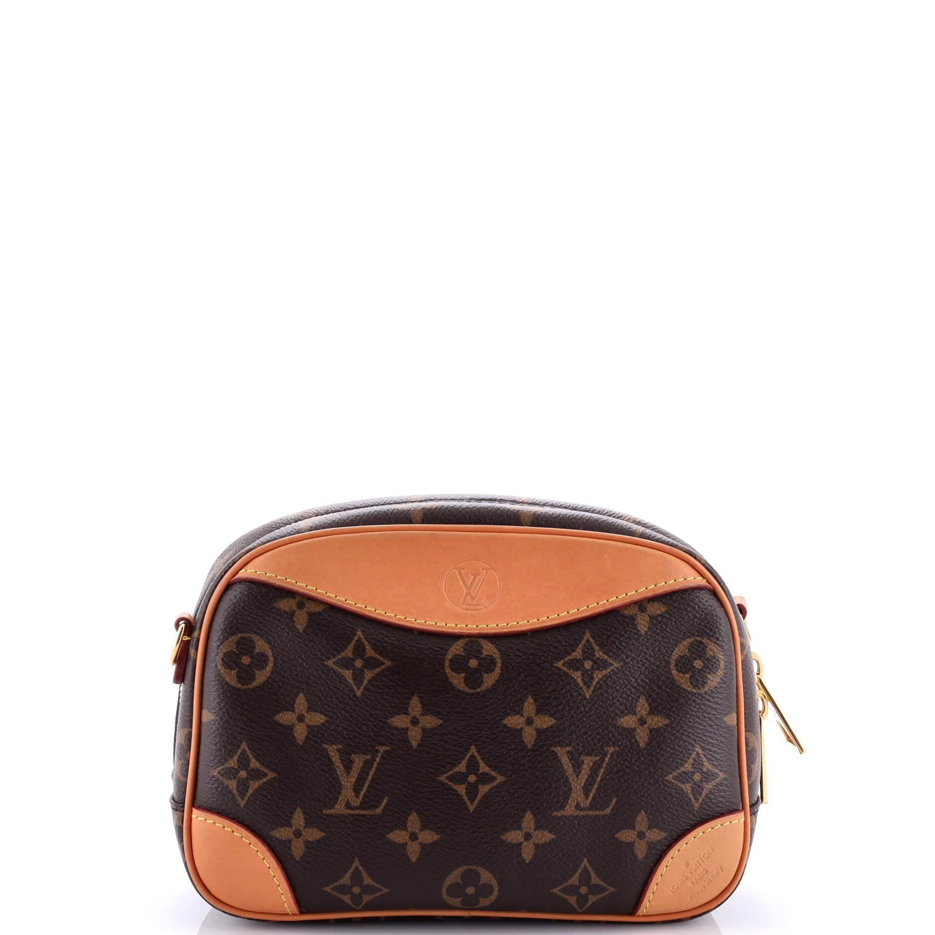 Louis Vuitton Deauville Handbag Canvas Monogram Shoulder Bag Canvas Mini30379270