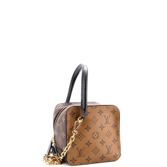 Louis Vuitton Square Bag Reverse Canvas Monogram Travel Bag
