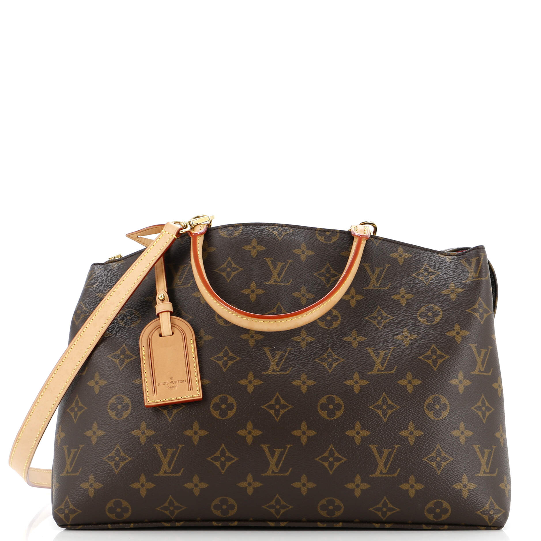 Louis Vuitton Grand Palais Handbag Canvas Monogram Shoulder Bag