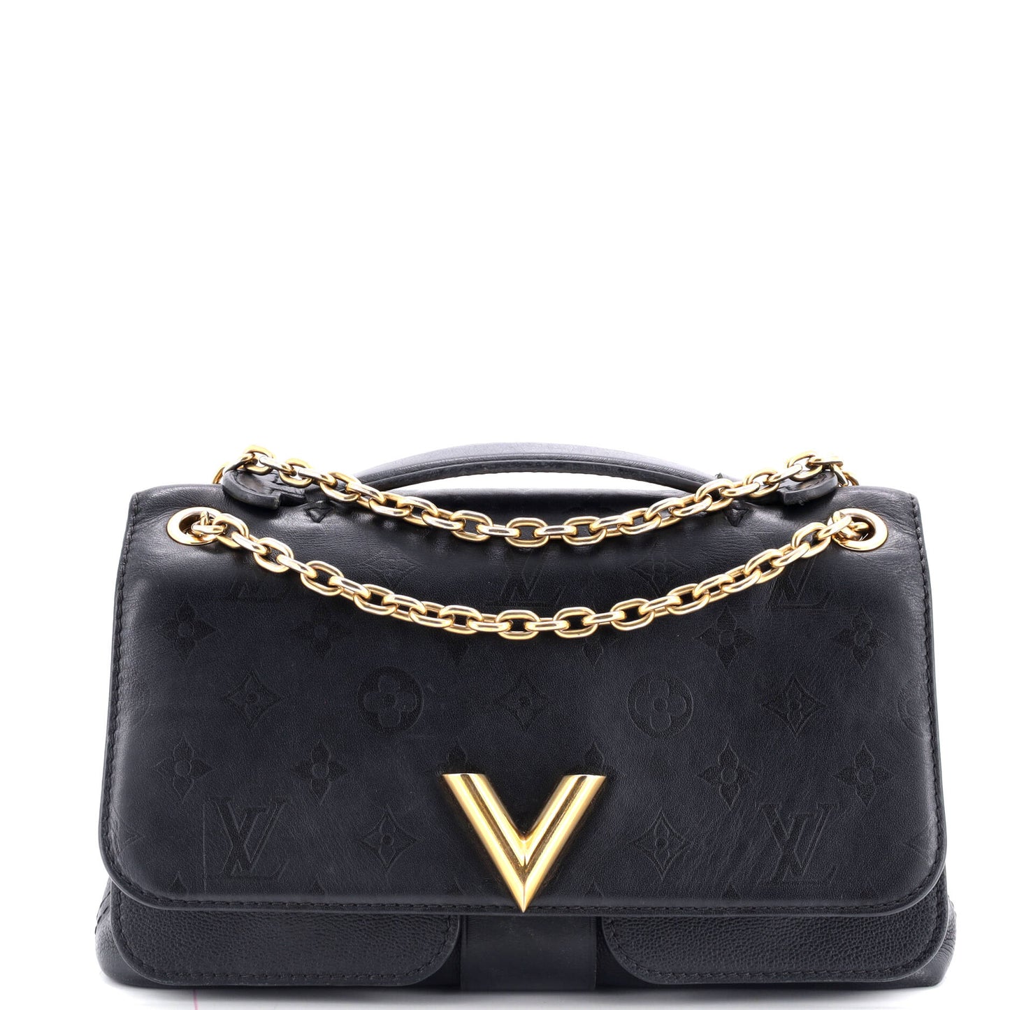 Louis Vuitton Very Bag Leather Monogram Shoulder Bag Leather 3038641