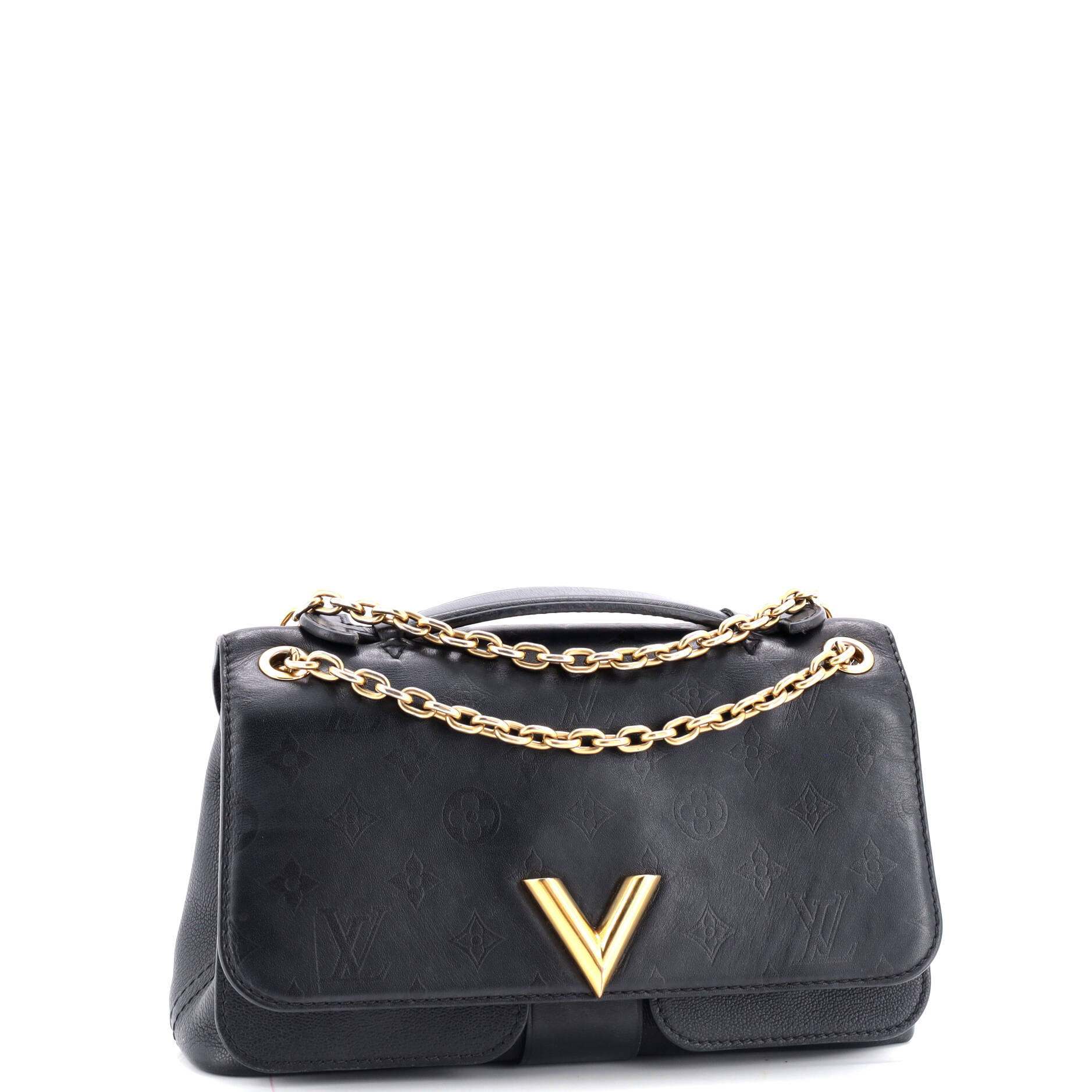 Louis Vuitton Very Bag Leather Monogram Shoulder Bag Leather 3038641