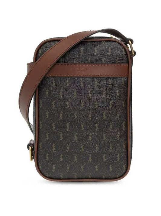 YSL Saint Laurent Luxury Trending Le Cross Bag Monogram Brown Travel Bag