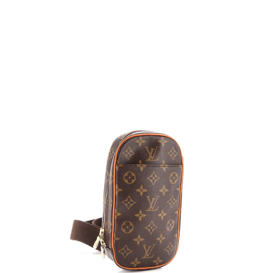 Louis Vuitton Pochette Gange Handbag Canvas Monogram Travel Bag Canvas 3039161