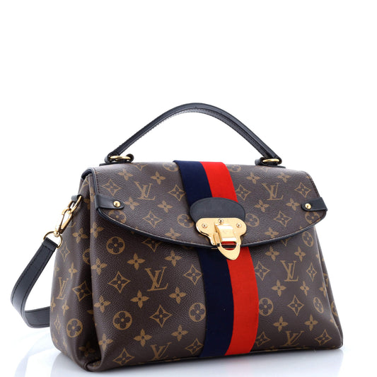 Louis Vuitton Georges Handbag Mm Canvas Monogram Travel Bag