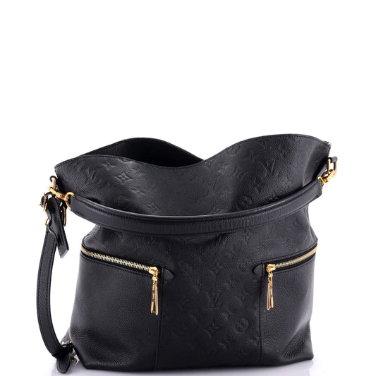 Louis Vuitton Melie Handbag Empreinte Leather Monogram Travel Bag Leather 3039782