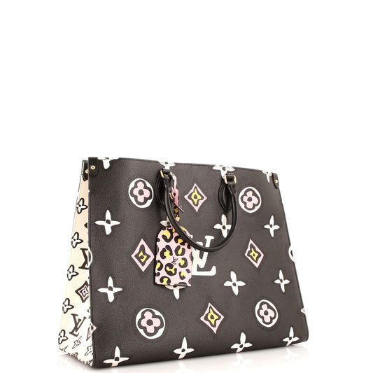 Louis Vuitton Onthego Tote Wild At Heart Giant Gm Monogram Tote Bag Giant Gm3040094