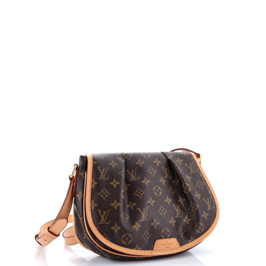 Louis Vuitton Menilmontant Handbag Pm Canvas Monogram Shoulder Bag Canvas Pm3040231